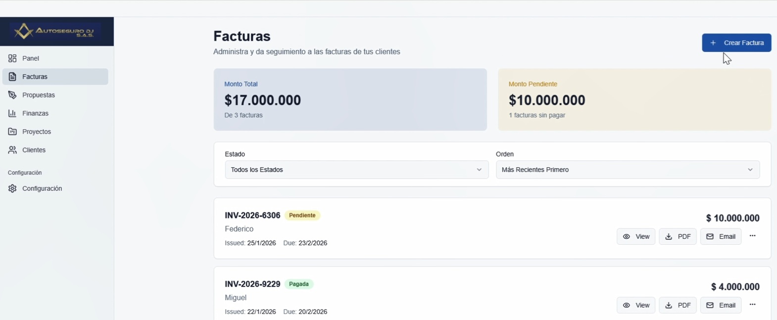 Autoseguro DJ CMR Preview